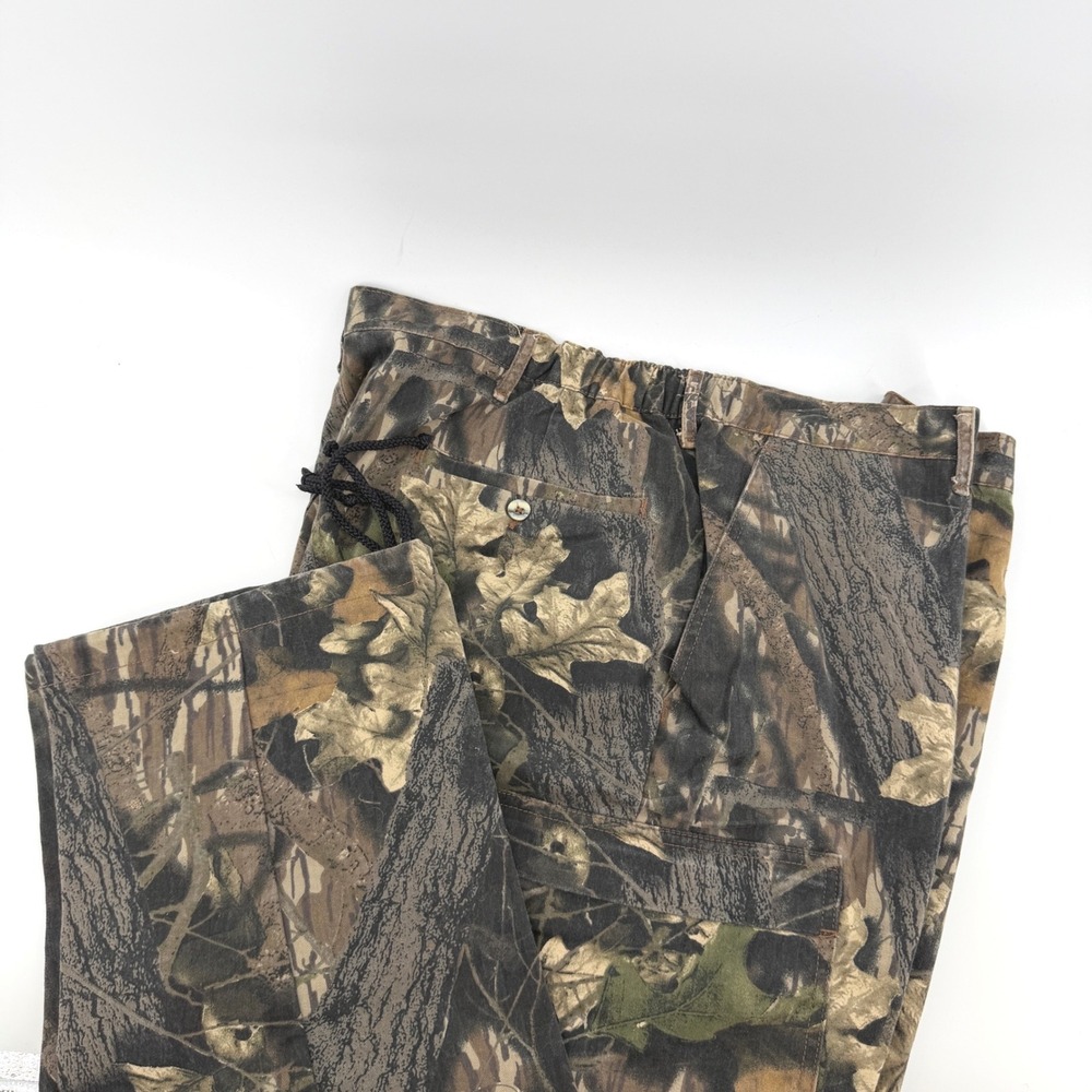 VINTAGE Westark Pro Outdoors Mossy Oak Camo Cargo Pants Mens XL 40X34 Camouflage